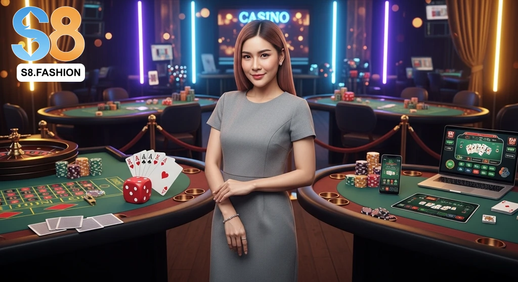 Giới thiệu Casino Trực Tuyến S8 – tổng quan nền tảng game online